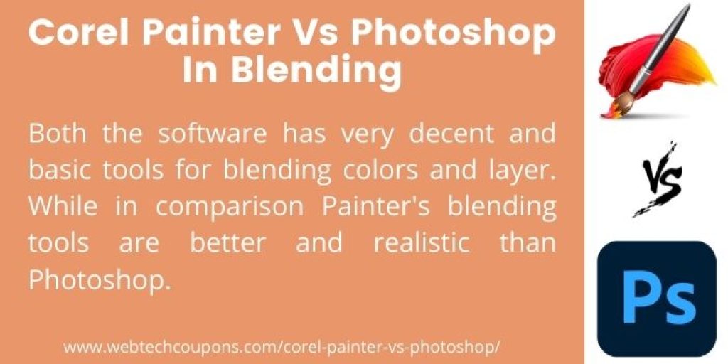 Corel Painter or Photoshop In Blending