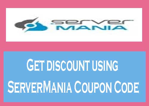 Get discount using ServerMania Coupon code.