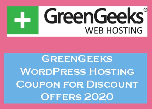 GreenGeeks WordPress Hosting Coupon for Discount Offers 2020