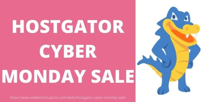 HostGator Cyber Monday Sale