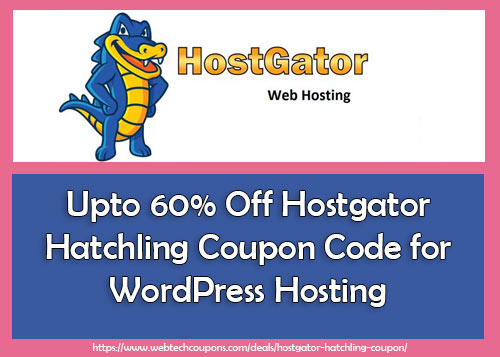 hostgator 60 off hatchling coupon