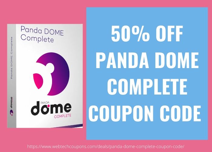 50% OFF PANDA DOME COMPLETE COUPON CODE 