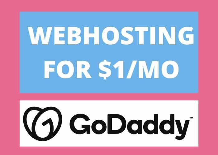 GODADDY 1 DOLLAR WEB HOSTING COUPON CODE