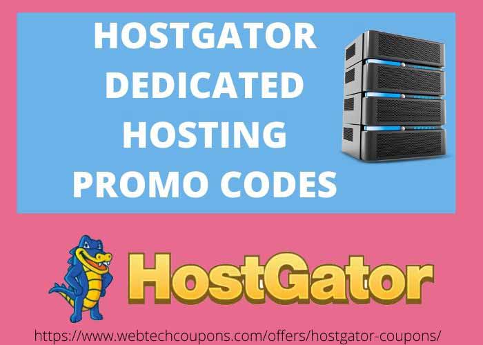 HOSTGATOR DEDICATED HOSTING DISCOUNT COUPONS