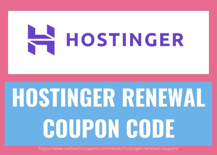 HOSTINGER RENEWAL COUPON CODE