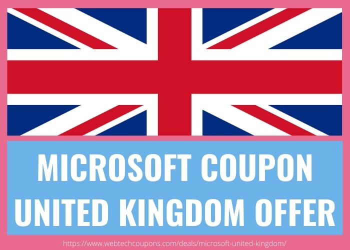 MICROSOFT COUPON UNITED KINGDOM OFFER