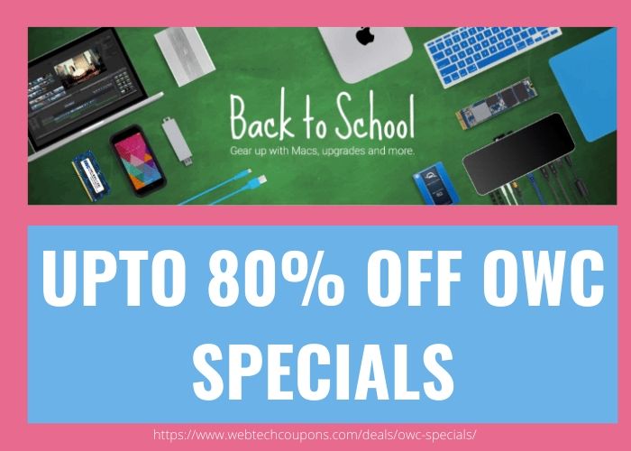 UPTO 80% OFF OWC SPECIALS
