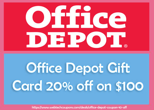 Gift Card $20 off on $100