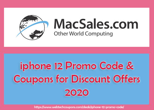iphone 12 promo codes and coupons