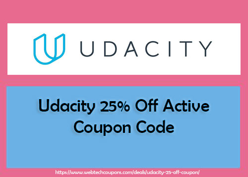 udacity 25 off coupon code