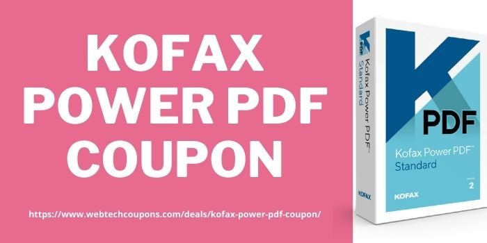 kofax power PDF coupon