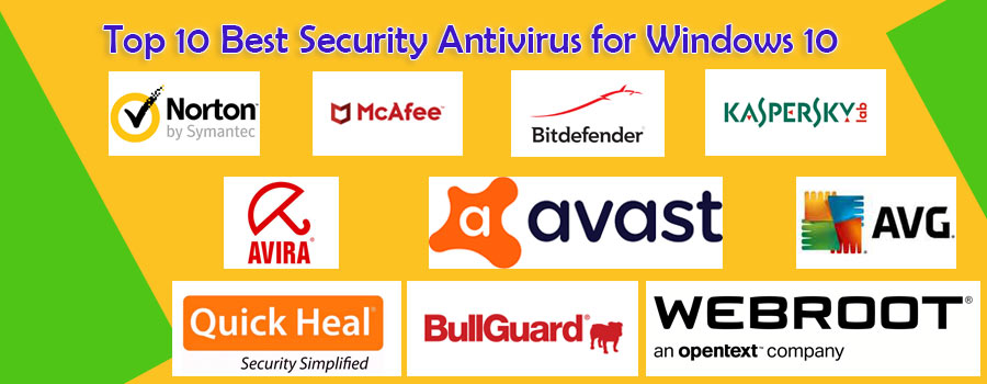 top 10 antivirus for windows