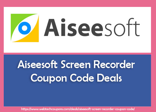 Aissesoft Screen Recorder coupon code