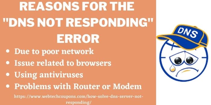 Reasons-for-DNS-not-responding-error