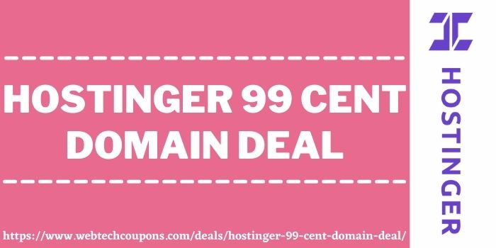 Hostinger 99cent discount deal www.couponswebdeal.com
