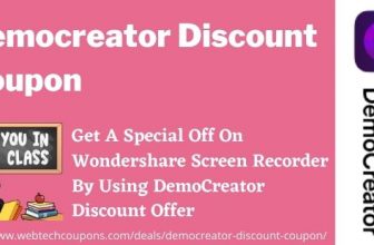 Democreator Discount Coupon www.couponswebdeal.com