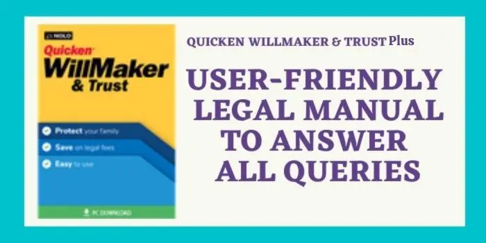 Quicken willmaker & trust Plus Review