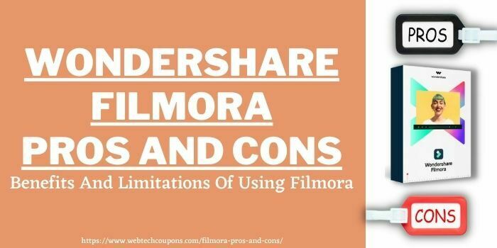 Filmora Pros and cons www.couponswebdeal.com