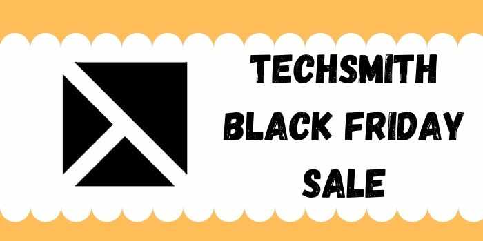 TechSmith Black Friday Sale