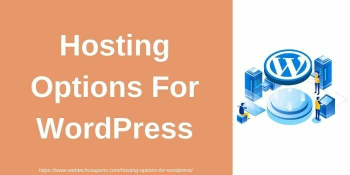 Hosting Options For WordPress