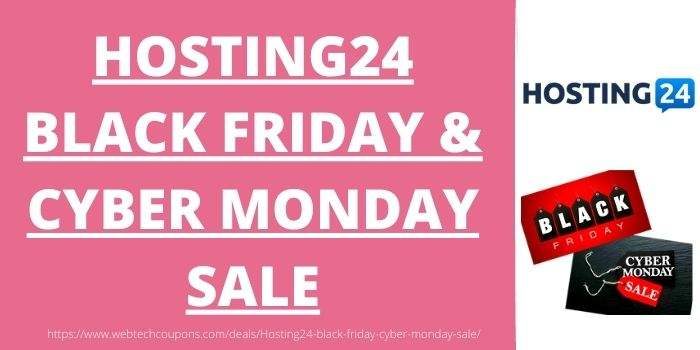 Hosting24 Black Friday & Cyber Monday Sale