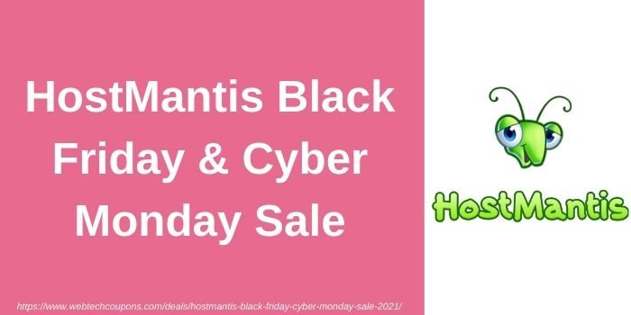 Hostmantis Black Friday & Cybver Monday sale