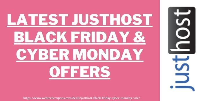 Justhost Black Friday Sale