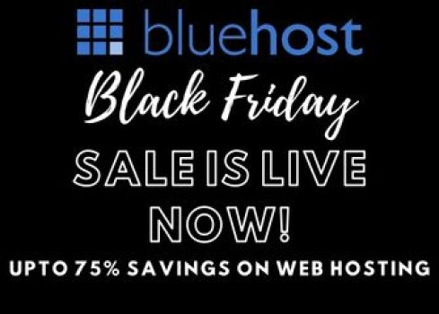 Bluehost Black Friday sale 2025