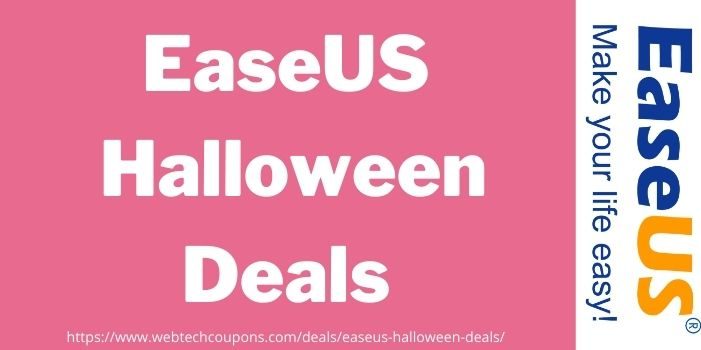 EaseUS Halloween Deals www.couponswebdeal.com