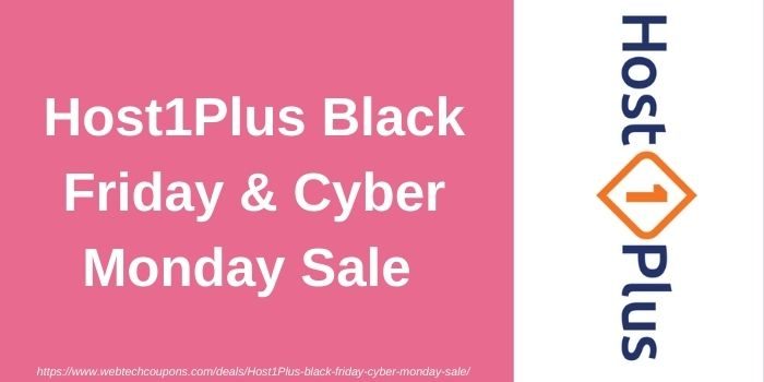 Host1Plus Black Friday and Cyber Monday sale