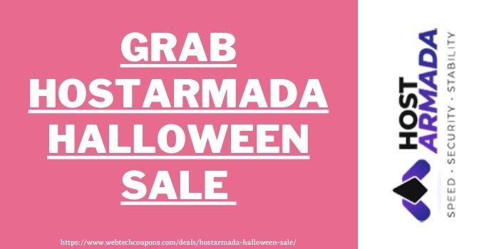 HostArmada halloween sale
