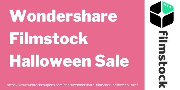 Wondershare Filmstock Halloween Sale