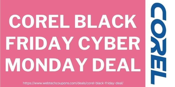 corel black friday cyber monday deals