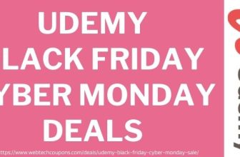 udemy black friday sale cours