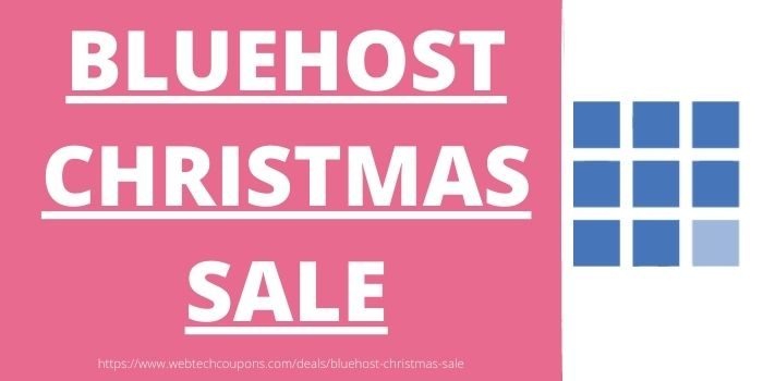 Bluehost Christmas Sale