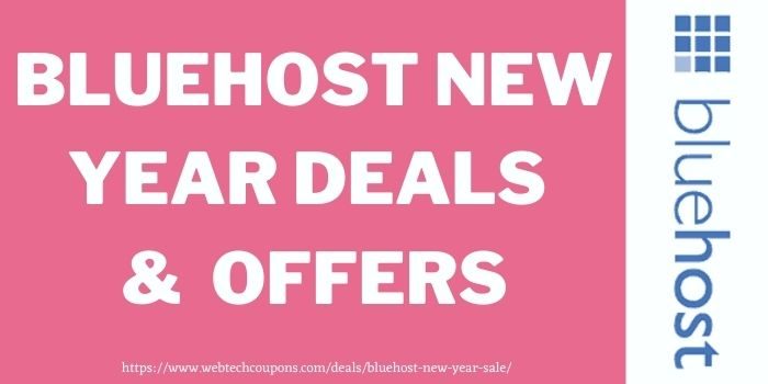 Bluehost new year sales