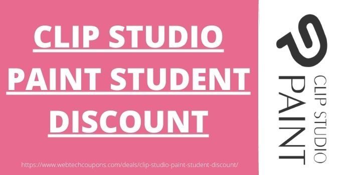Clip Studio Paint Student Discount