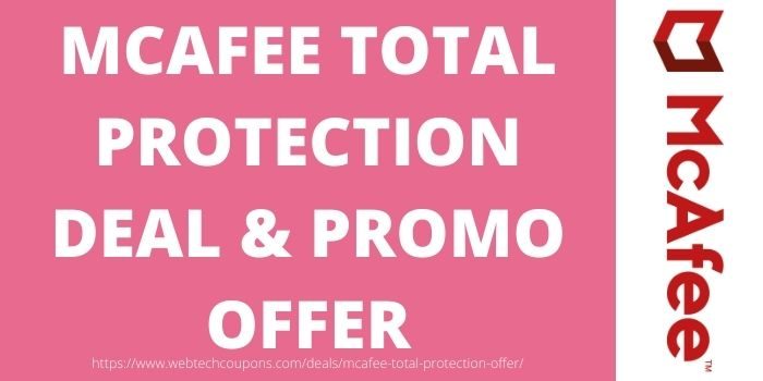 McAfee Total Protection Deal & Promo Offer