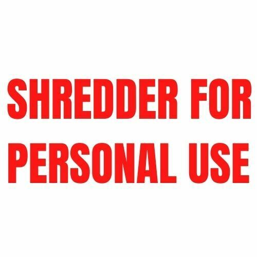 Shredder For Personal Use www.couponswebdeal.com
