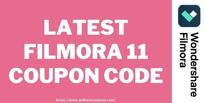 Filmora 11 coupon code