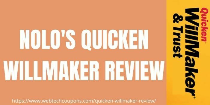 Quicken willmaker review www.couponswebdeal.com