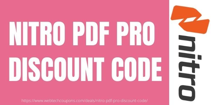 Nitro PDF Pro Discount Code www.couponswebdeal.com