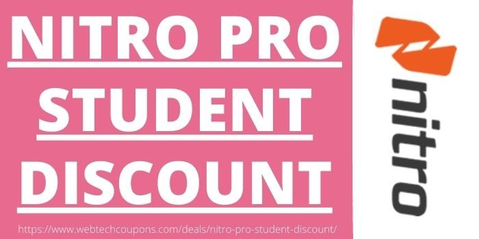 Nitro Pro Student Discount