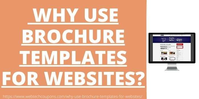 Why Use Brochure Template For A Website