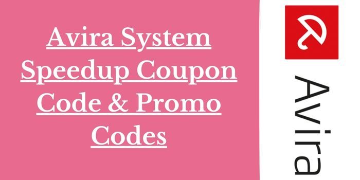 avira system speedup coupon code & promos