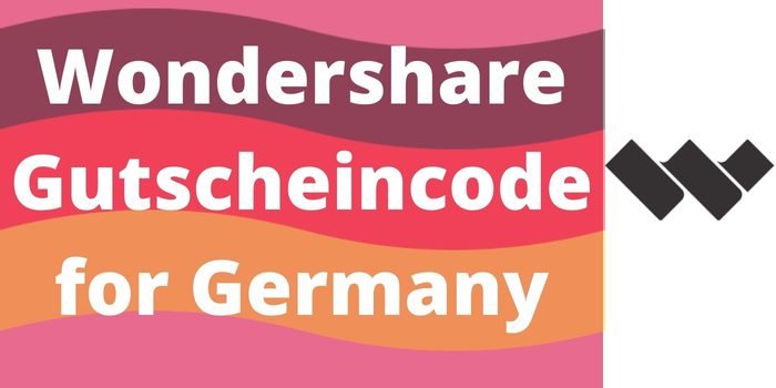 Wondershare Gutscheincode For Germany