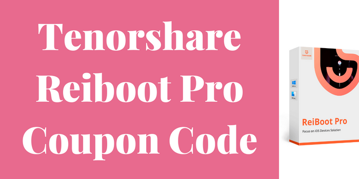 Tenorshare Reiboot Pro Coupon Code