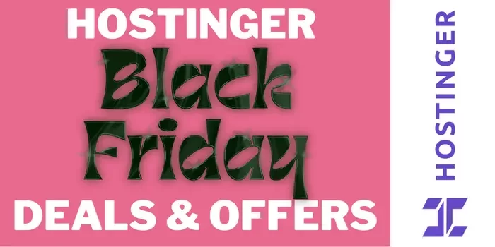 Hostinger Black Friday Sale