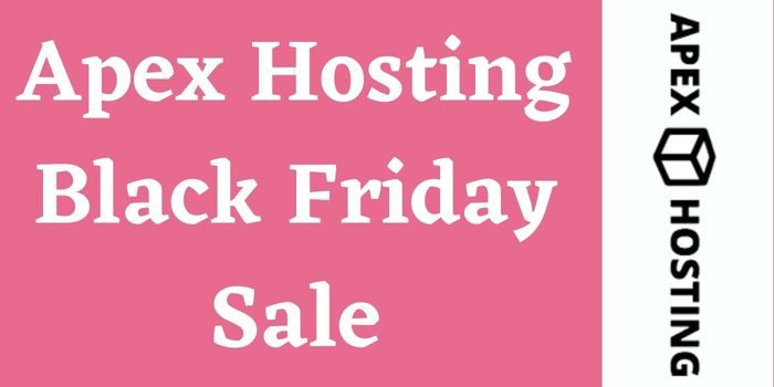 Apex Hosting Black Friday Sale