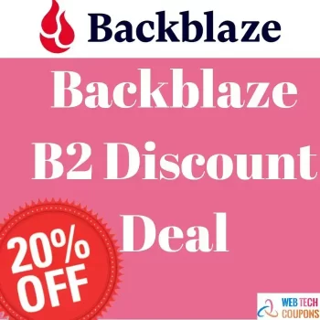 Backblaze B2 discount deal